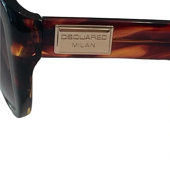 DSQUARED2 Havana Cat Eye Tortoise Shell Sunglasses NWT